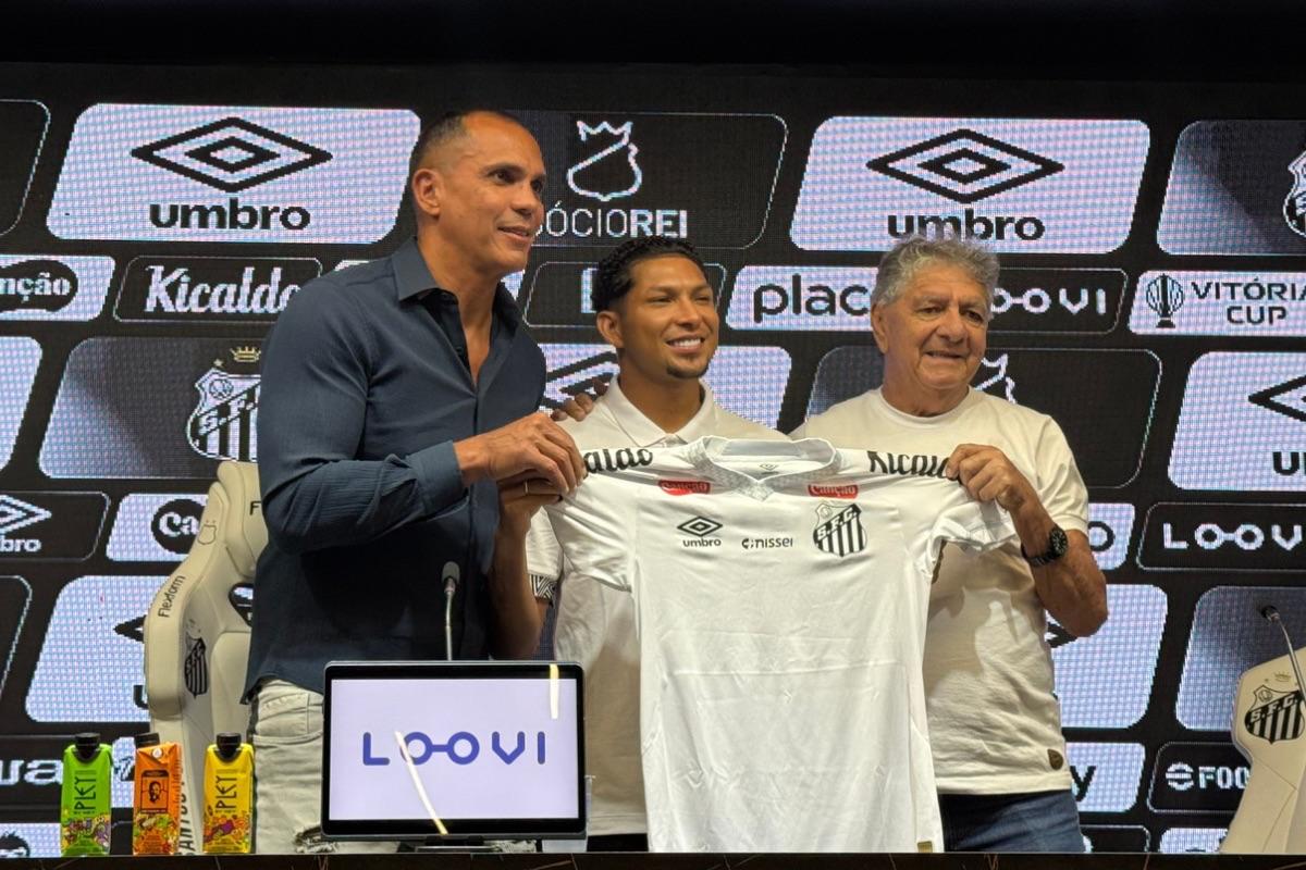 Conterrâneos do Pará, Giovanni, o Messias, e Manoel Maria apresentaram Rony - Foto: CBN Santos